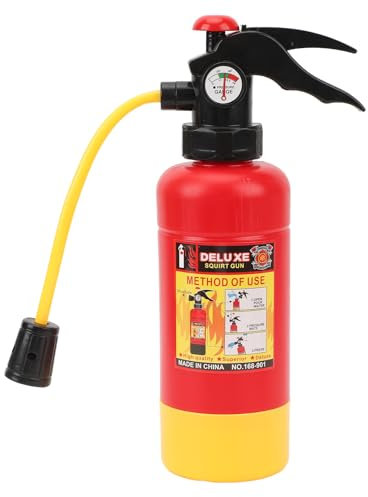 Feuerlöscher Squirter -Spielzeug, Wasserpistole Simuliertes Feuerlöscher Wasserpistole für Schwimmbad Strand Im Freien