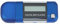 Fuhjythy Mp3 Player 4GB U Disk Music Player Supports Replaceable AAA Battery, Recording (Blue)