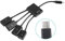 Otg Cable, Charging Host Cable with Charging Host Auvipal 2-In-1 Micro Usb To Usb Adapter Otg 2 In 1 Micro for