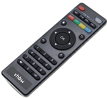 vhbw Fernbedienung kompatibel mit Android TX3 | V88, TX6, X96 Streaming-Box, Internet-TV Box - Ersatzfernbedienung