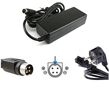 TOP CHARGEUR * Netzteil Netzadapter Ladekabel Ladegerät 12V 6A 72W 4 Pin für TV Fernseher ANTARION TNT 15796s