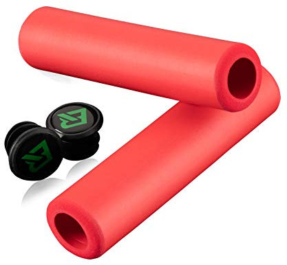 ROCKBROS 1 Par Puños de Bicicleta de Esponja, Empuñaduras de Manillar para MTB BMX, Diámetro 2,2 cm