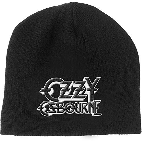 Ozzy Osbourne Mütze Beanie Logo Black Sabbath Nue offiziell