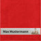 Manutextur Duschtuch mit Namen - personalisiert - Motiv Tiere - Erdmännchen - viele Farben & Motive - Dusch-Handtuch - rot - Größe 70x140 cm - persönliches Geschenk mit Wunsch-Motiv und Wunsch-Name