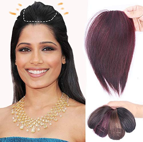 Perückenaufsatz für Damen, glatt, dick, mit Krone