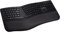 Kensington Pro Fit Ergo Kabellose Tastatur, US QWERTY-Tastaturbelegung, Duale 2,4 GHz- und Bluetooth 4.2-Technologie, Kompatibel mit Chrome OS, macOS und Windows, K75401WW