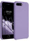 kwmobile Cover per Apple iPhone 7 Plus/iPhone 8 Plus Custodia - Back Case per Smartphone in Silicone TPU - Protezione Gommata - lavanda lilla