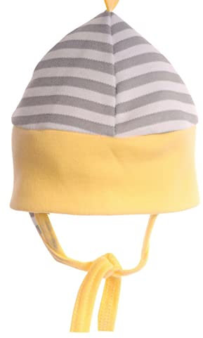 La Bortini Erstlingsmütze für Frühchen Neugeborene 32 34 36 38 Mütze Babymütze Haube Baby (32-35, 3)
