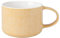 Maxwell & Williams KL0278 Crest Jumbotasse aus Porzellan, Gelb, 500 ml