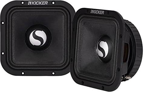 Kicker 49ST7MR4 Street Series Square Mid-Bass, Paar, 4 Ohm, 17,8 cm
