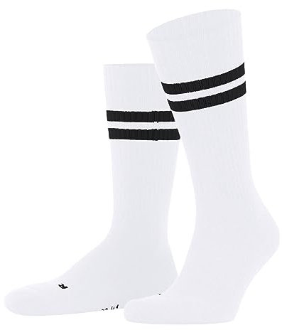 FALKE Unisex Socken Dynamic U So Baumwolle gemustert 1 Paar, Weiß Off-White 2030, 46-48