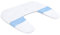 SAHEYER Kopfkissenbezug, geruchsneutraler U-förmiger Kopfkissenbezug Memory Foam Kopfkissenbezug für Engelskopfkissen Ergonomischer orthopädischer Bettkissenbezug Seitenschläfer Kopfkissenbezug, Blau