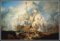 hhydzq Paint by Numbers Kits for Adults and Kids The Battle of Trafalgar Painting by Joseph Mallord William Turner DIY Oil Painting