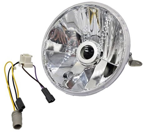 Scheinwerfer vorne aus Kunststoff Original Halogen Vespa 125 150 200 PX Scheibe