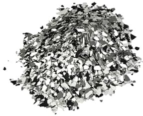 Farbchips Dekochips Farbflocken für Bodenbeschichtung zur individuellen Gestaltung SamaChips Mischung Standard (1 Kg)