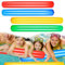 4 Pezzi Noodle per Piscina, Bastone Galleggiante per Piscina, Bastone da Nuoto per Bambini, Piscina Per Nuotare Tubo Piscina Galleggiante，Adatto per Parco Acquatico sulla Spiaggia