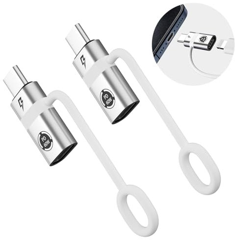 USB C Auf Lightning Adapter 2 Stück USBC Lightning Adapter USBC to Lightning Adapter USB C Zu Lightning Adapter Geeignet Kompatibel Mit iPhone 14 13 12 11 Pro Max Pad Pro/Air 5/Mini 6 Pod Nano