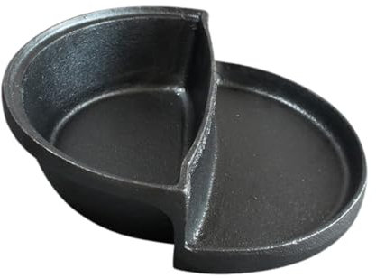 Baoblaze Kleiner Hot Pot mit Grill-BBQ-Pfanne, multifunktionaler tragbarer Shabu-Topf aus Eisen und, Kochtopf für Partys, Wohnheime und Camping, 20 cm