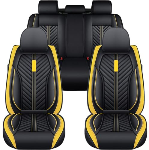 Autositzbezüge Für Volkswagen Passat B5 B6 B7 B8 | PU Leder Komplettset Auto-Schonbezüge, Airbag-freundlich, Autositzbezug Set