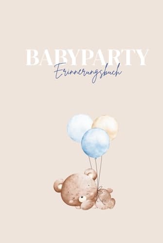 Babyparty Gästebuch: Hartcover