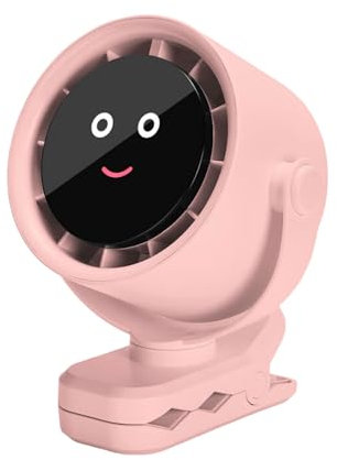 THINCAN Electric fan,Practical Small Desktop Fan Clip Fan Office Fans 120 Speed Setting Air Cooling Texture Suitable for Cooling