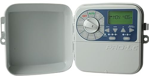 Programador de riego KR PRO-LC WiFi Ready 8 estaciones | Exterior | 3 programas, sensor lluvia, válvula maestra, app móvil | Control automático jardín
