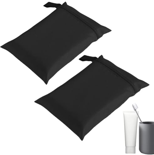 2 Piezas Bolsa Húmeda Seca, Bolsa Impermeable Piscina Ropa Mojada, Bolsa De Ropa Sucia Para Viaje, Bolsas De Almacenaje De Ropa Con Asa Y Cremallera Reutilizable Para Gimnasio, Natación, Hogar, Viaje