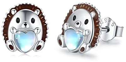 REDSUN Koala Ohrstecker Tiere Mädchen 925 Sterling Silber Koala Ohrringe Gold Tiere Koala Schmuck Koala für Damen Frauen Kinder