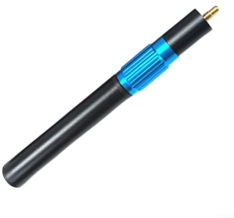 Vidonergy Teleskop-Billard-Queue-Verlängerung aus Aluminiumlegierung für Snooker- und Pool-Queues, ausziehbar von 24–67 cm, ideal für Billardclubs und (22,9 cm)
