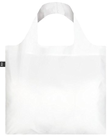 LOQI Puro Einkaufs-Reise-Henkeltasche, Chalk