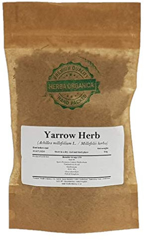 Herba Organica Herbe d'Achillée Millefeuille Tisane - Achillea Millefolium L - Yarrow Herb Tea (50g)