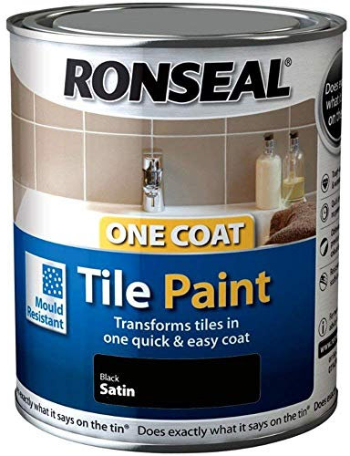 3XOne Coat Tile Paint - Black