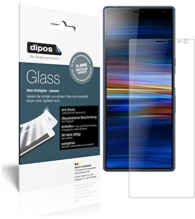 dipos I 2X Displayschutz matt kompatibel mit Sony Xperia 10 Plus Schutzfolie 9H Anti-Shock