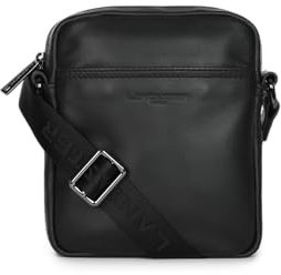Lancaster Herren Soft Vintage Homme Tasche, Schwarz