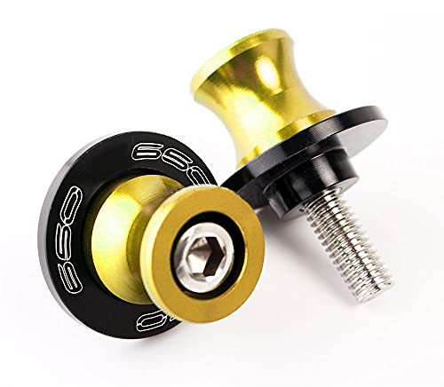M8 Schwingenschutz Schwingenadapter Ständer Bobbins Spool Racingadapter Ständeraufnahme für Z650 Z 650 2017-2020 Gold
