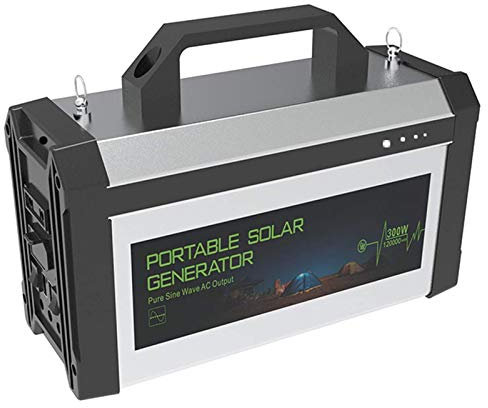 SSCYHT 288Wh Mobiler Energiespeicher 300W Camping Solargeneratoren 78000mAh Lithiumbatterie Netzteil mit Netzsteckdose USB-Anschluss und DC Anschluss für Outdoor Notfall Abenteuer Jagd,110v