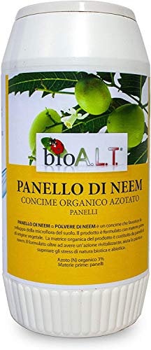 Polvere di Neem Panello di Neem bioA.L.T Barriera Insetticida Naturale Vegetale Disabituante Insetti Terricoli Rivitalizza Piante e Terreno Uso generale per Parassiti 500 g