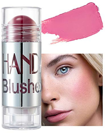 GL-Turelifes Blush Stick Blush Cream Feuchtigkeitsspendende, Highlighter & Trimmen Rouge Pen, Glanz- und Stimmungsaufhellendes Rouge Stick Wangen Make-up (#5)