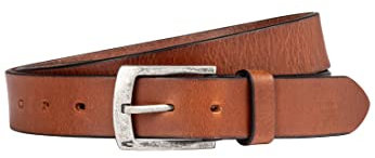 camel active Herren Gürtel aus Leder Cognac, menswear-S