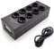 Toplionace AC 100-240V 6 Digitalanzeige Europäischer Standard Netzfilter, 15 a 3000W 8 Bit EU Netzfiltersockel Emi Filter, TP80