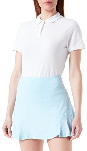 MEETYOO Damen Q07 Tennis Skirt, Blau, XL EU