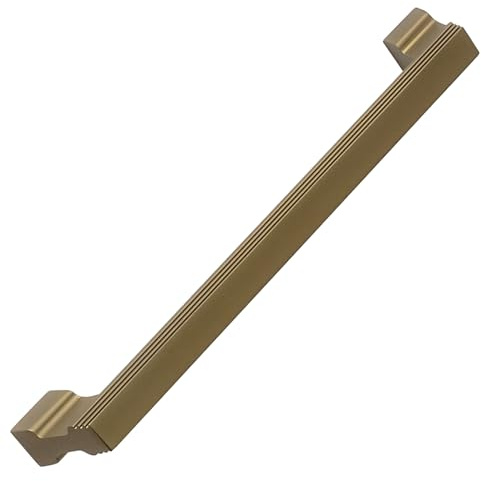 Decoranddecor Contemporary Pulls Cabinet Handles Unique Design (320mm Hole to Hole, Bronze)