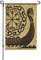 Bandiera da giardino a due lati, stampa di navi da guerra vichinghe Drakkar, bandiere decorative da giardino per decorazioni domestiche, con doppie cuciture, 70 x 100 cm