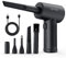 Compressed air Duster - 120000RPM 3 Speeds Electric Air Duster, 7600mAh Battery Cordless Dust Blower for Keyboard Cleaner,Rechargeable Air Blower AIC Can for Office Computers (Dark, 120000RPM)