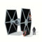 Bizak Star Wars 62610009 Navire 8 cm Tie Fighter et 1 Figurine Incluse