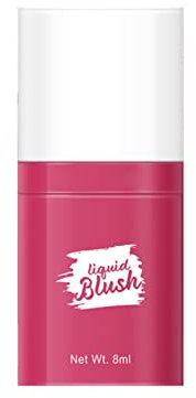 Matte Liquid Blush Make up Dewy Finish Creme Rouge Wange Ideales Gel Blush Geschenk für Frauen Wasserbasierte Farbpigmente Glossyglänzendes Finish Wasserdicht Mischbar Gesichts Make Up Stift