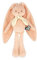 KALOO - Lapinoo - Pfirsichfarbener Hase - Baby-Plüschtier aus Cord - 25 cm - Sehr Weiches Material - Geschenkbox - Ab Geburt, K218015