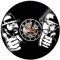 Vinyl Record Wall Clock Ultra Silent Wanduhr Schallplattenuhr Decor Home Decorative 3D Design Wanduhr für Wohnzimmer Schlafzimmer Restaurant 30 cm
