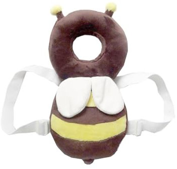 XJKLBYQ Baby Kopfschutz Cartoon Bees Säuglingskopfschutzkissen gepolstert Drop Resistenz Sicherheitsblock Guardian Kissen für Baby