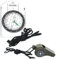 PYRUVAE 2 Stück Kompass mit Notfallpfeife, Kompass Outdoor mit Floureszierender Reflektierendes Lanyard, Kompass Kinder zum Lesen von Karten Navigation, Compass Zuverlässige Outdoor Survival